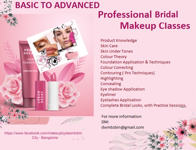 Makeup_dawn_tobin_bangalore_india_classes_kammanahali_kalyan_nagar_foundation_smokie_eye_Bridal_makeup